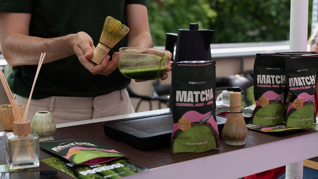 POP MATCHA JE URADNO MED VAMI!